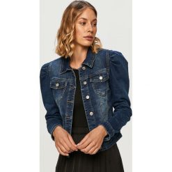 Answear Lab - Kurtka jeansowa. Niebieskie kurtki damskie Answear Lab, s, bez wzorów, z elastanu, krótkie. Za 169,90 zł.
