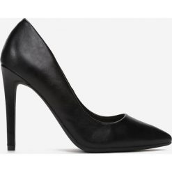 Czarne Szpilki Macey. Czarne szpilki Born2be, eleganckie. Za 89,99 zł.