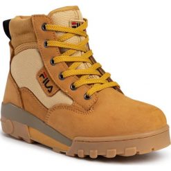 Trapery Fila Grunge II Mid Wmn 1010740.EDU. Pomarańczowe buty trekkingowe damskie Fila, bez obcasa, bez zapięcia. W wyprzedaży za 329,00 zł.