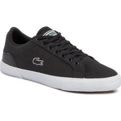 Tenisówki LACOSTE - Lerond 319 5 Cma 7-38CMA0056312 Blk/Wht. Czarne półbuty męskie Lacoste, z gumy. W wyprzedaży za 239,00 zł.