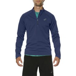 Asics FujiTrail LS 1/2 ZIP 130308-8133. Fioletowe bluzy męskie Asics, m, bez wzorów, z poliesteru, bez kołnierzyka, bez rękawów, bez kaptura. W wyprzedaży za 189,99 zł.