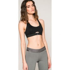 Adidas Performance - Biustonosz. Czarne biustonosze sportowe damskie adidas Performance, l, bez wzorów, z elastanu, climalite (adidas). W wyprzedaży za 89,90 zł.