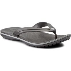 Japonki CROCS - Crocband Flip 11033 Graphite/Light Grey. Szare japonki damskie Crocs, z tworzywa sztucznego. W wyprzedaży za 99,00 zł.