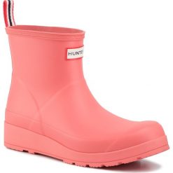 Kalosze HUNTER - Original Play Boot Short WFS2020RMA Rhythmic Pink. Różowe kalosze damskie Hunter, z tworzywa sztucznego, klasyczne, bez obcasa, bez zapięcia. W wyprzedaży za 289,00 zł.