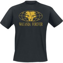 T-shirty męskie: Black Panther Wakanda Forever T-Shirt czarny
