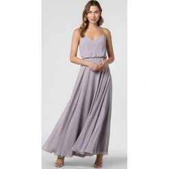 Laona - Damska sukienka wieczorowa, lila. Sukienki damskie Laona, na co dzień, bez wzorów, z szyfonu, eleganckie, bez kołnierzyka, bez rękawów, proste. Za 649,95 zł.