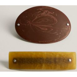 Mango - Spinki do włosów Laura (2 pack). Zielone spinki do włosów damskie Mango. Za 69,90 zł.