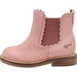 Next SCALLOP Botki pink. Czerwone botki damskie na zamek Next, z materiału. Za 249,00 zł.