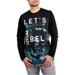 Cars-Jeans Czarna koszulka męska z nadrukiem Asso Czarnego 4507201 (rozmiar M). Czarne koszulki męskie Cars Jeans, m, z nadrukiem, z jeansu, eleganckie, bez kołnierzyka, bez rękawów. W wyprzedaży za 51,00 zł.