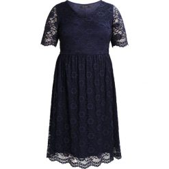 Sukienki hiszpanki: Evans V NECK FLARED DRESS Sukienka koktajlowa navy