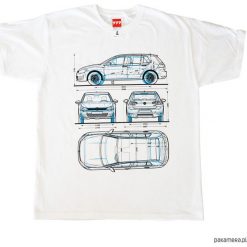 Koszulka VOLKSWAGEN GOLF 7 - 1. Szare bluzki damskie z golfem Pakamera. Za 77,00 zł.