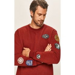 Pepe Jeans - Bluza Isidro. Niebieskie bluzy męskie Pepe Jeans, s, z aplikacjami, z bawełny, z okrągłym kołnierzem, bez rękawów, bez kaptura. W wyprzedaży za 279,90 zł.