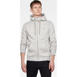 G-Star Raw - Bluza. Szare bluzy męskie G-Star RAW, s, z aplikacjami, z bawełny, retro, z kapturem, bez rękawów, z kapturem. Za 419,90 zł.