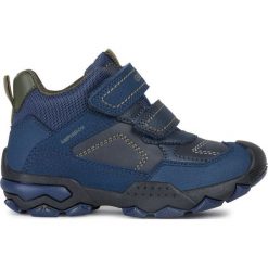 Geox chłopięce buty zimowe Buller 33 niebieskie. Niebieskie buty chłopięce zimowe Geox, bez zapięcia. Za 329,00 zł.