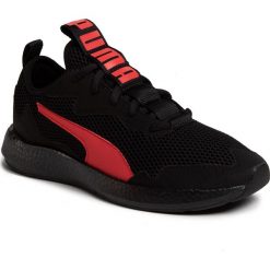 Buty PUMA - Ngry Neko Skim 192621 12 Puma Black/High Risk Red. Czarne buty sportowe męskie Puma, ze skóry ekologicznej, bez zapięcia, do biegania. Za 329,99 zł.