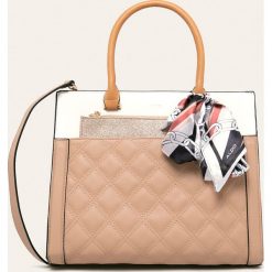 Aldo - Torebka. Torby damskie na zakupy ALDO, w paski, z poliesteru, na ramię, duże, bez dodatków. W wyprzedaży za 249,90 zł.