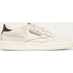 Reebok Classic - Buty skórzane Club C 85. Białe buty sportowe damskie Reebok Classic, bez wzorów, ze skóry, sportowe, reebok classic. Za 329,90 zł.