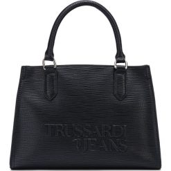 Trussardi Jeans Torebka Czarny. Czarne torebki klasyczne damskie z jeansu. Za 564,95 zł.