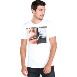 Antony Morato Koszulka Biały. Białe podkoszulki męskie Antony Morato, m, z nadrukiem, z bawełny, bez kołnierzyka, krótkie. Za 154,95 zł.