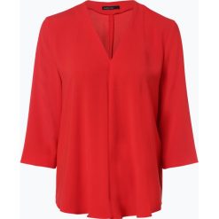 Marc Cain Collections - Bluzka damska, czerwony. Czerwone bluzki damskie Marc Cain Collections, bez wzorów, eleganckie, bez kołnierzyka, bez rękawów. Za 679,95 zł.
