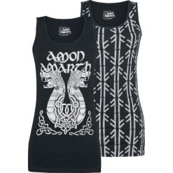 Amon Amarth EMP Signature Collection Top damski czarny. Czarne bluzki damskie marki Amon Amarth, xl, z nadrukiem, z materiału, z okrągłym kołnierzem, z długim rękawem. Za 69,90 zł.