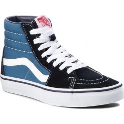 Sneakersy VANS - Sk8-Hi VN000D5INVY Navy. Niebieskie półbuty damskie Vans, ze skóry. W wyprzedaży za 269,00 zł.