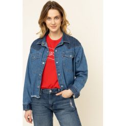 Koszula Levi's® 81839-0000. Niebieskie bluzki damskie s, bez wzorów, z bawełny, bez kołnierzyka, bez rękawów. W wyprzedaży za 249,00 zł.