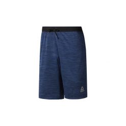 Szorty i Bermudy Reebok Sport Spodenki Workout Ready Knit. Niebieskie bermudy męskie Reebok Sport, sportowe. Za 99,95 zł.