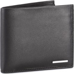 Portfele męskie: Duży Portfel Męski BOSS – Ruben 4 Cc Coin 50331896 Black 001