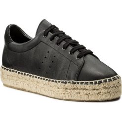 Espadryle ALDO - Ocarelian 55144626 97. Czarne espadryle damskie ALDO, z zamszu. W wyprzedaży za 219,00 zł.