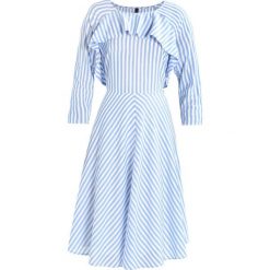 Sukienki hiszpanki: YAS YASNIMA Sukienka letnia bright white/blue