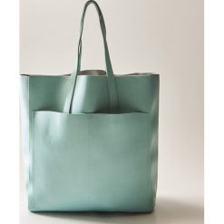 Torba shopper - Turkusowy. Niebieskie torby damskie na zakupy House, bez wzorów, bez dodatków. Za 59,99 zł.