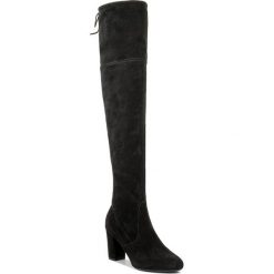 Buty zimowe damskie: Muszkieterki PETER KAISER – Kardi 05847/240 Schwarz Suede