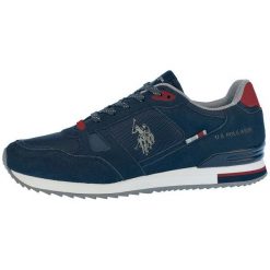 U.S. Polo Assn. Tenisówki Męskie Wilde 1, 43 Ciemnoniebieskie. Szare trampki męskie U.S. Polo Assn., bez wzorów, bez zapięcia. Za 419,00 zł.