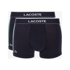 Lacoste 2-pack Bokserki Niebieski Zielony. Niebieskie bokserki męskie Lacoste, bez wzorów, z elastanu. Za 131,95 zł.