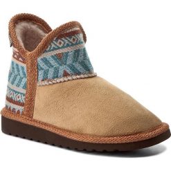 Kapcie damskie: Kapcie MANITU – 370040 Zimt 21