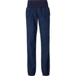 Dżinsy ze stretchem WIDE bonprix ciemnoniebieski. Niebieskie jeansy damskie bonprix. Za 134,99 zł.