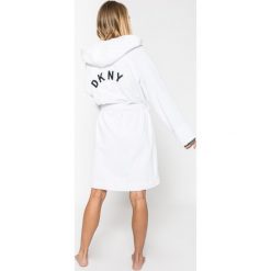 Dkny - Szlafrok. Szare szlafroki damskie marki DKNY, l, z bawełny. Za 449,90 zł.