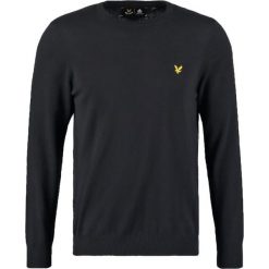 Swetry klasyczne męskie: Lyle & Scott Sweter true black