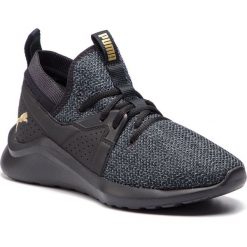 Sneakersy PUMA - Emergence Wn's 192345 03 Puma Black/Puma Team Gold. Czarne półbuty damskie Puma, ze skóry ekologicznej. W wyprzedaży za 209,00 zł.