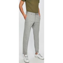 S.Oliver Black Label - Spodnie. Szare spodnie męskie s.Oliver BLACK LABEL, na co dzień, s, bez wzorów, z elastanu, casualowe. W wyprzedaży za 159,90 zł.