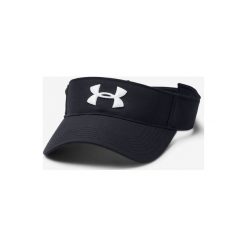 Under Armour Core Golf Daszek Czarny. Czarne czapki męskie Under Armour, bez wzorów, z poliesteru. Za 94,95 zł.