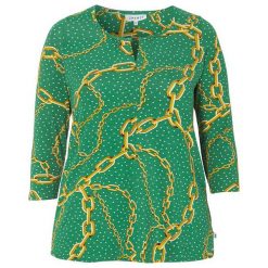 Zhenzi Bluzka Gibson zielony we wzory female zielony/ze wzorem 54/56 (XL). Zielone bluzki damskie Zhenzi, s, bez wzorów, z dżerseju, z okrągłym kołnierzem. Za 229,00 zł.