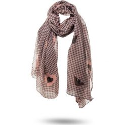 SZAL Emporio Armani. Czarne szaliki damskie Emporio Armani, bez wzorów. Za 197,40 zł.