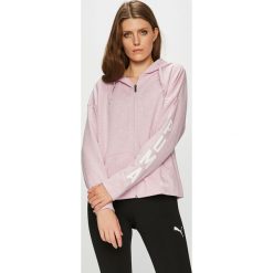 Puma - Bluza Fusion Fz. Różowe bluzy damskie Puma, s, bez wzorów, z bawełny, bez rękawów, z kapturem. W wyprzedaży za 199,90 zł.