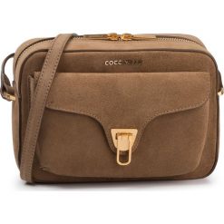 Torebka COCCINELLE - FF1 Beat Suede E1 FF1 15 02 01 Tobacco W57. Pomarańczowe listonoszki damskie Coccinelle, bez wzorów, ze skóry, bez dodatków. Za 1249,00 zł.