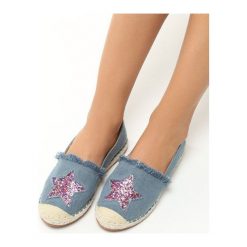 Espadryle damskie: Niebieskie Espadryle Lendi