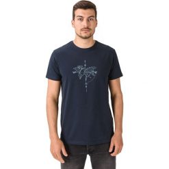 Loap Anat Koszulka Niebieski. Niebieskie podkoszulki męskie Loap, s, z nadrukiem, z elastanu, z krótkim rękawem. Za 68,95 zł.