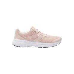 Buty do biegania CUSHION damskie. Różowe buty sportowe damskie KALENJI, bez wzorów, z poliesteru, do biegania. Za 79,99 zł.