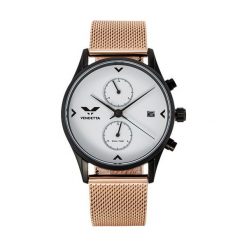 Zegarek Vendetta Zegarek damski Venice white/rose gold mesh VE1042 uniwersalny. Czerwone zegarki damskie Vendetta. Za 485,10 zł.